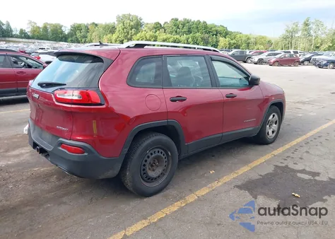 2015 Jeep Cherokee Sport from USA, damaged, VIN 1C4PJMAS4FW736576